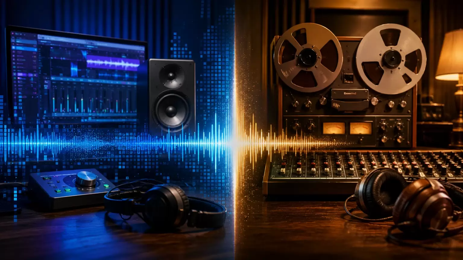 Digital audio vs analog audio equipment