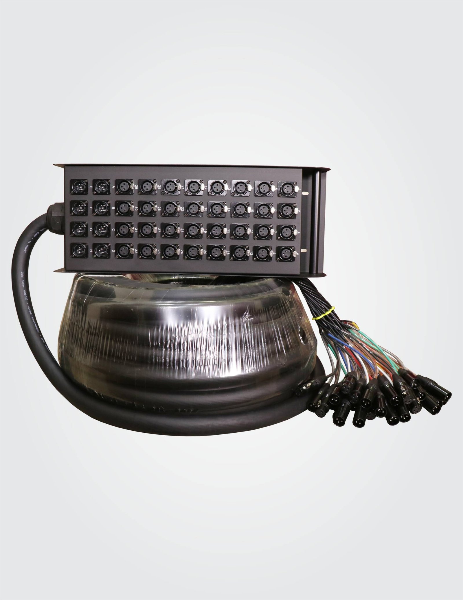Hawk HSS3208LU30 40 channel snake cable with stage box 30 meters