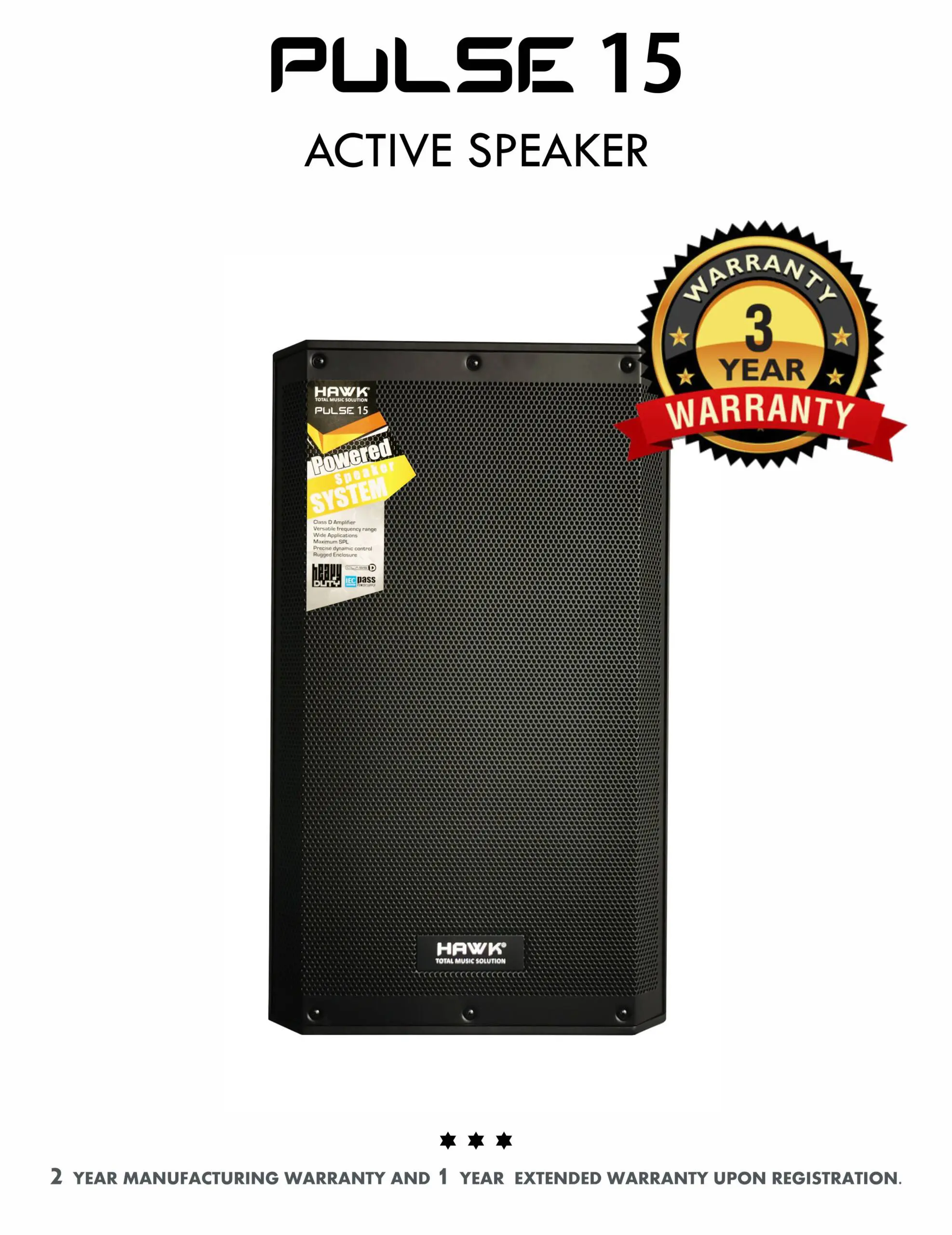 PULSE 15 – 1000 Watts 15″ inches Active