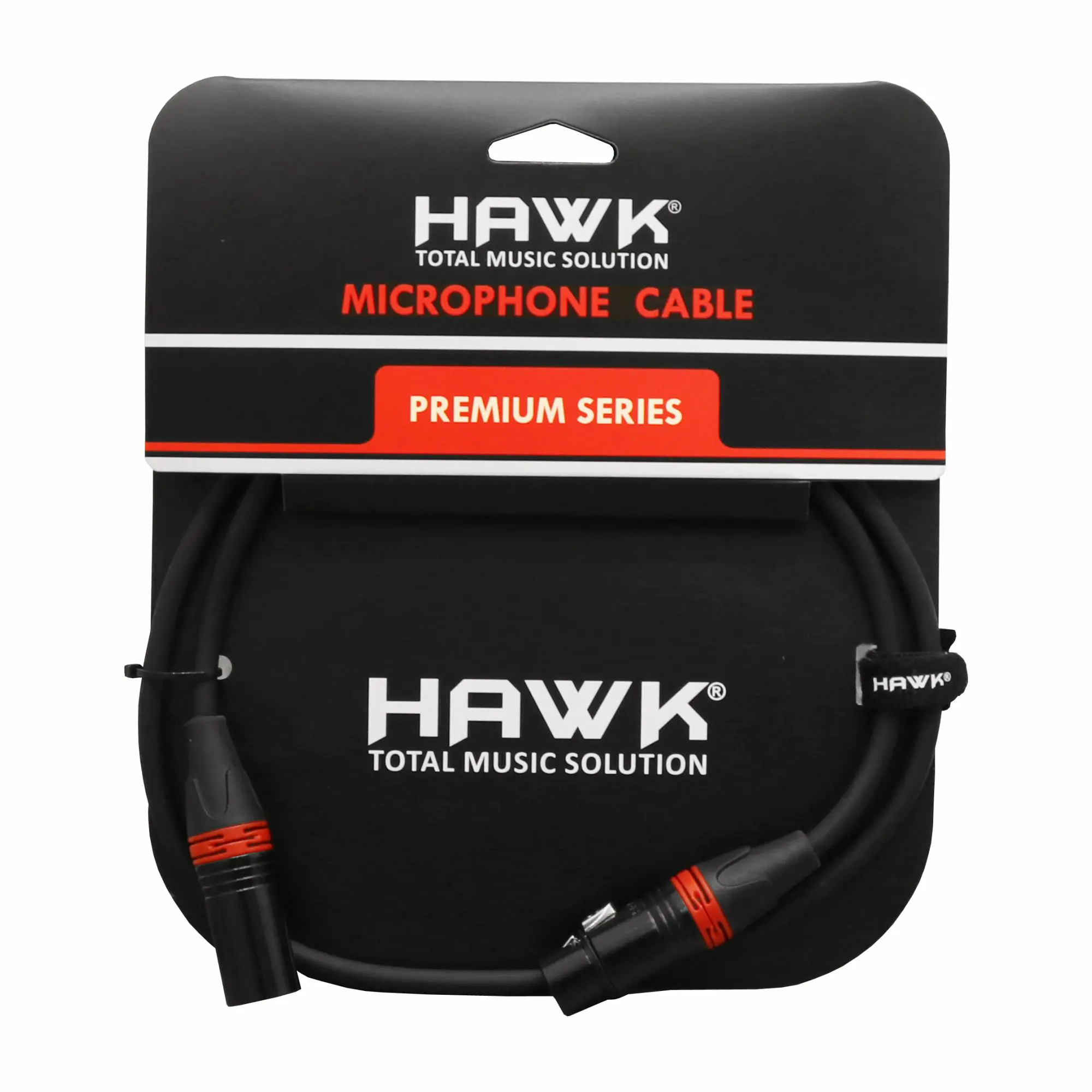 HXFPLU03- Premium Series Microphone Cable With Hawk Connector 3M