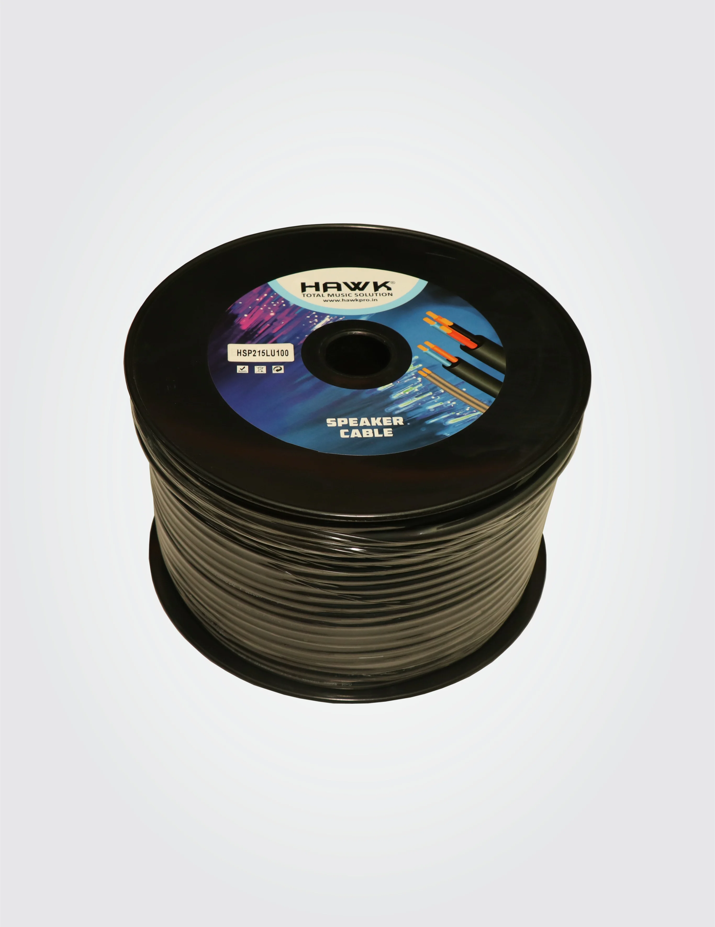 Hawk HSP215LU100, 1.50 sq mm 2 core speaker cable