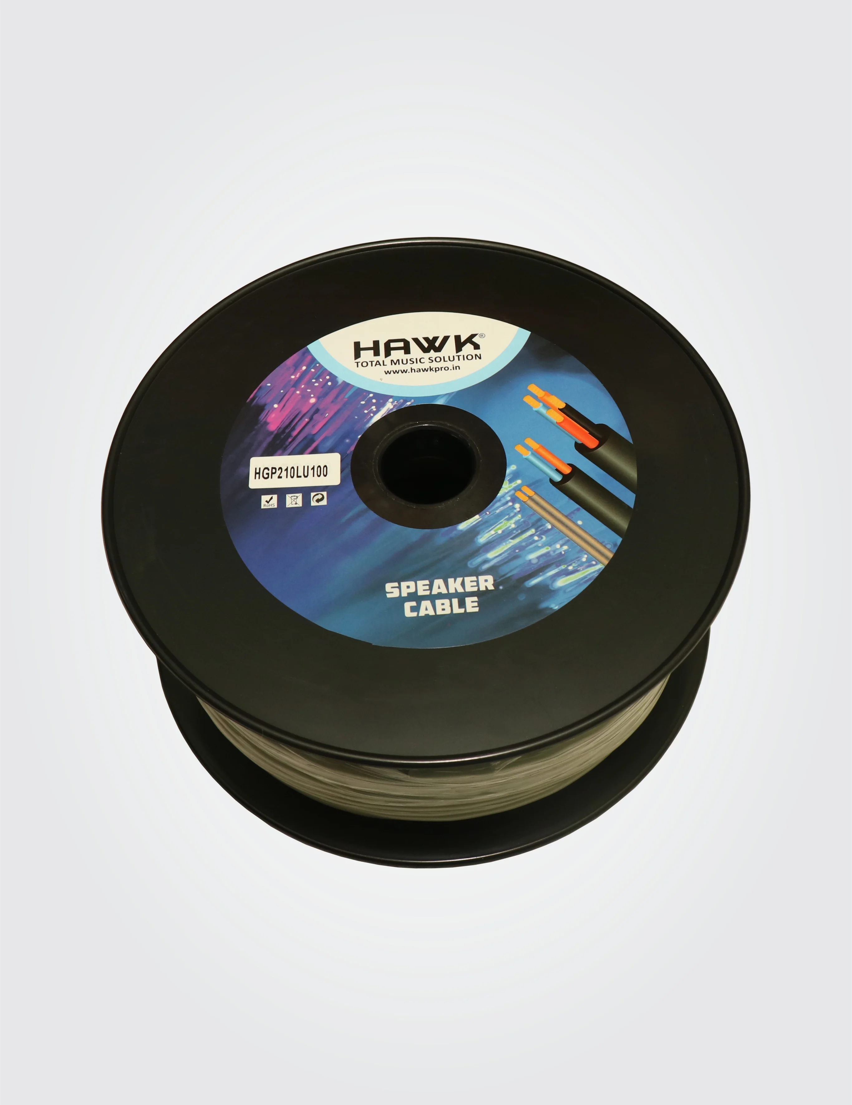 Hawk HGP2075LU100, 0.75 sq mm 2 core installation speaker cable