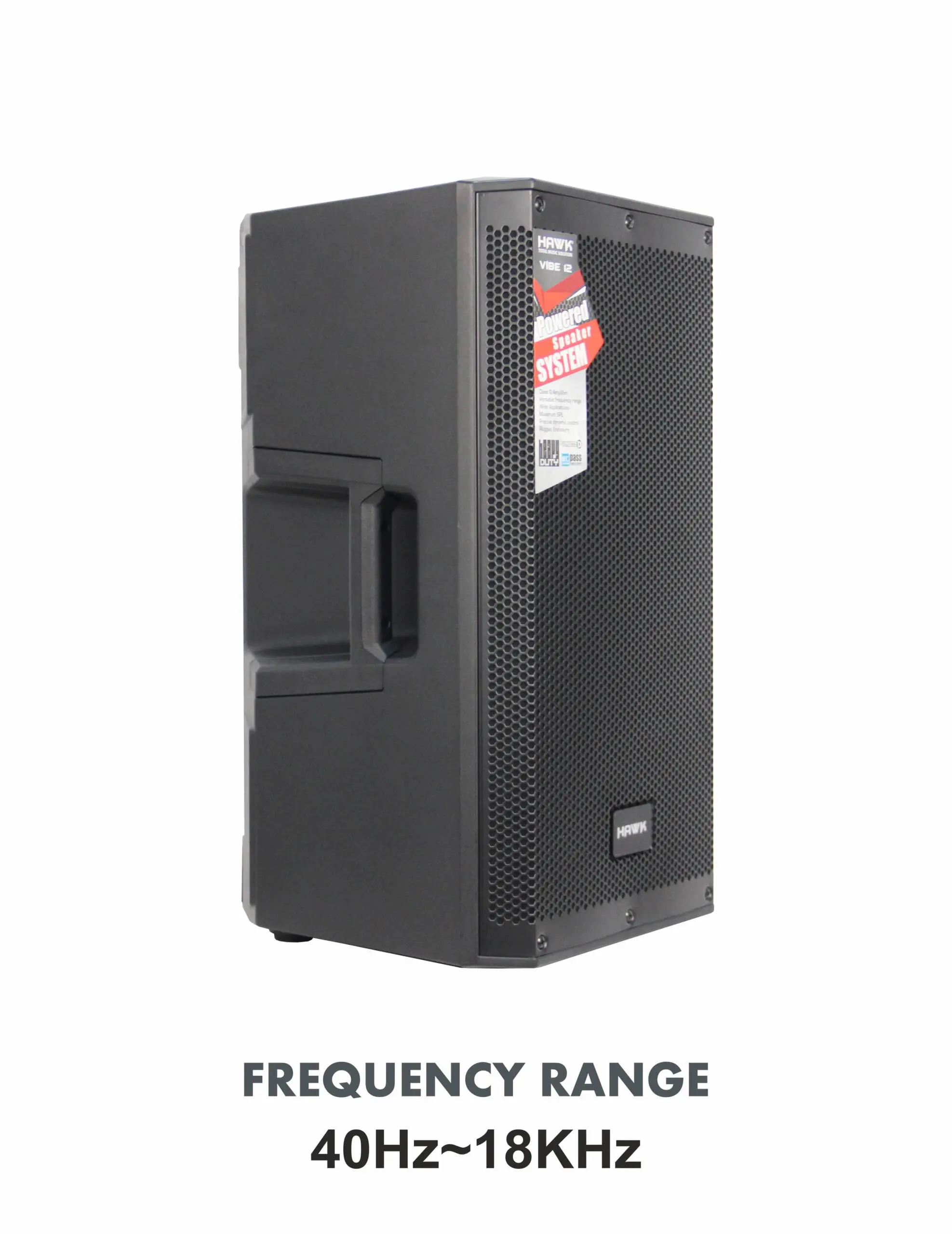 VIBE 12 2000 Watts 12″ inches Active Speaker with Bluetooth and DSP
