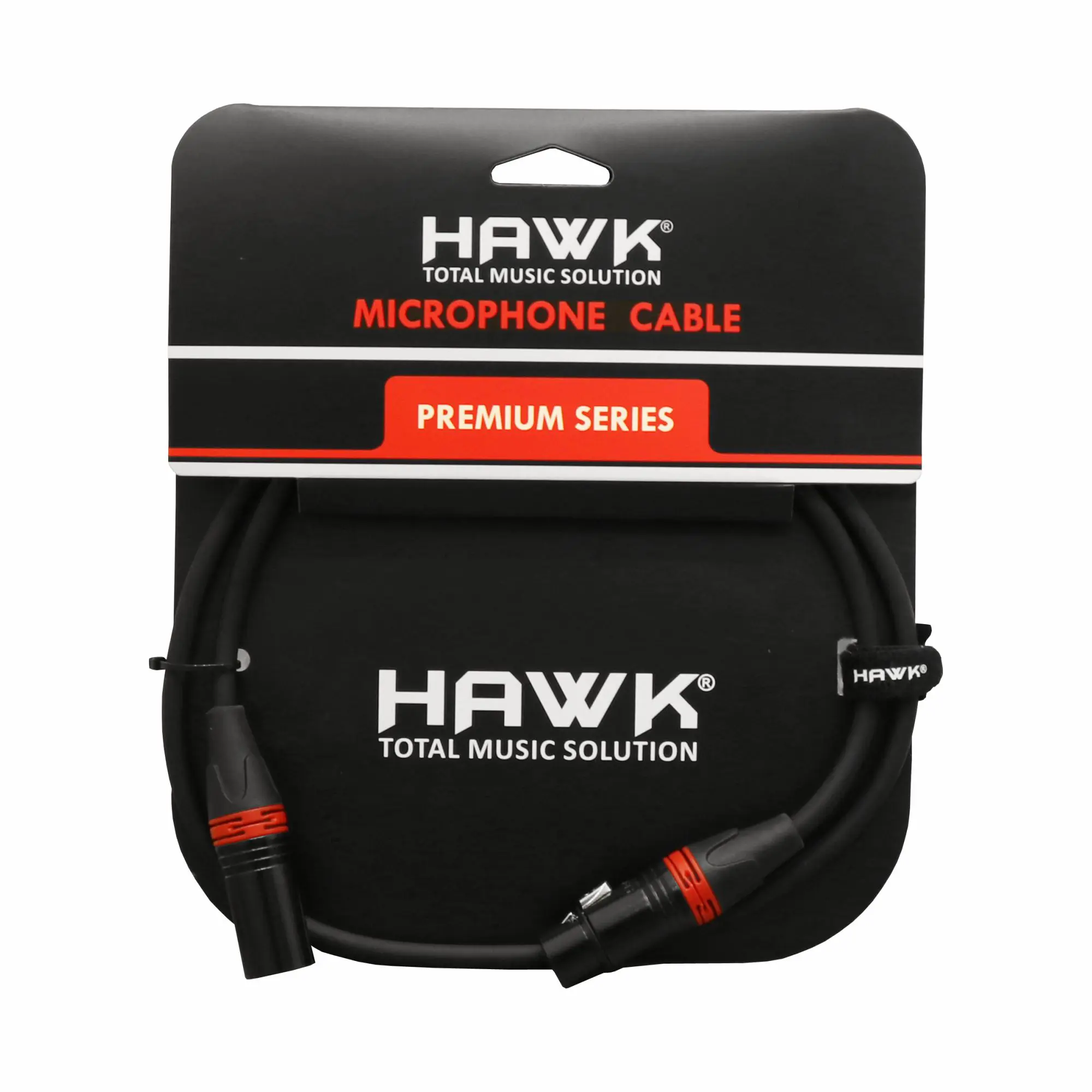 HXFPLU05- Premium Series Microphone Cable With Hawk Connector 5M